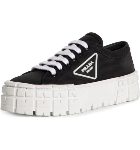 prada lug sole platform sneakers.